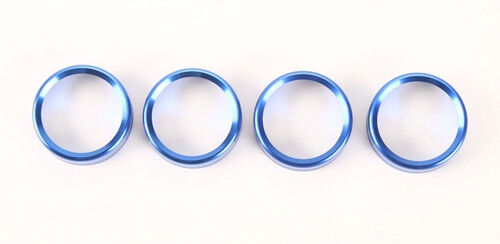 4Pcs Air Condition Switch Knob Cover Trim For Ford F150 F-150 2016 2017 Car Auto