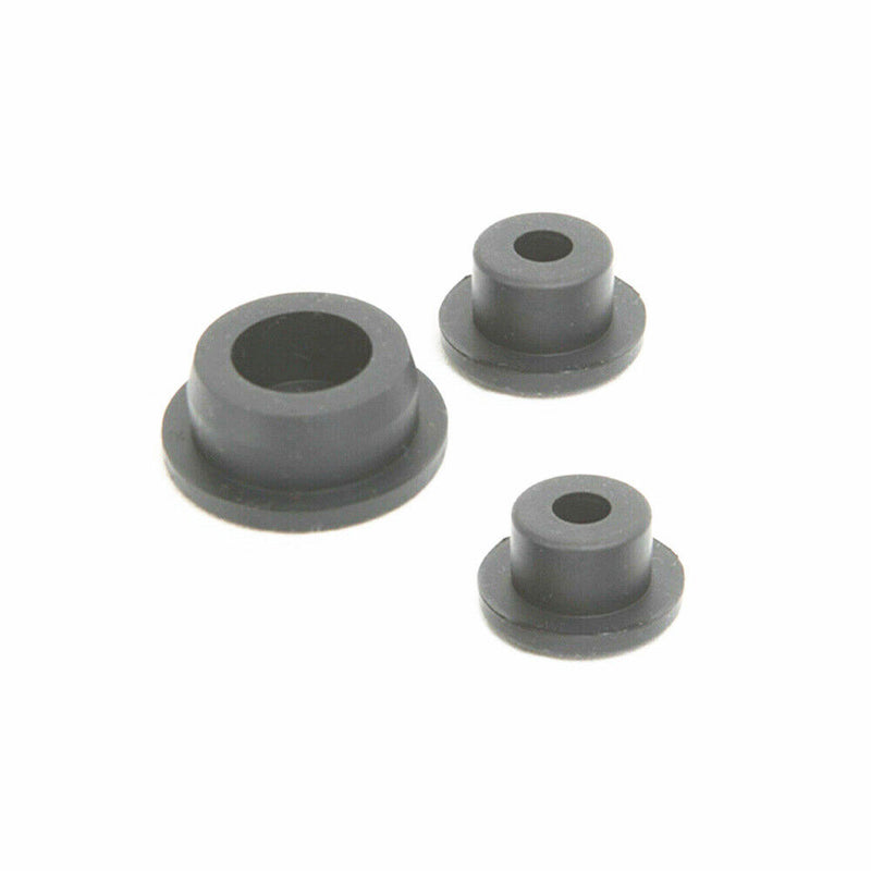3PCS Rubber Tailgate Plug Set for Jeep 2007-2017 Wrangler JK Spare Tire Carrier