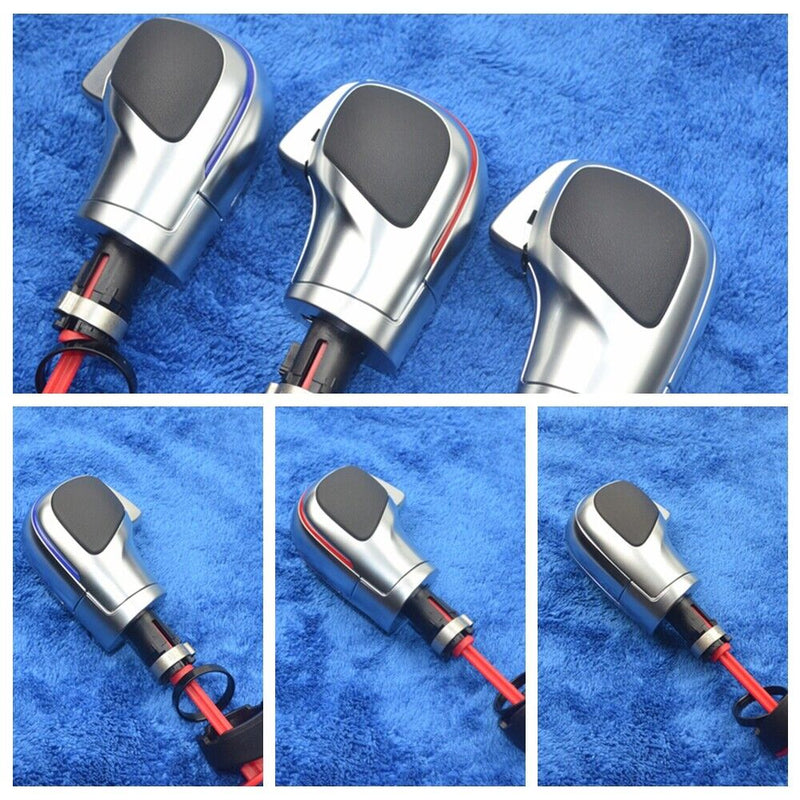 ABS&Leather Gear Shift Knob w/DSG Trim for VW Passat Polo Touareg 2011-2018