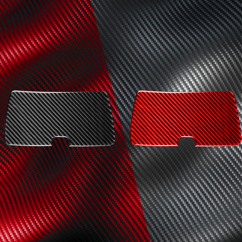 WXZOS Genuine Carbon Fiber Center Dash Storage Tray Trim for Toyota Celica 2000-2005