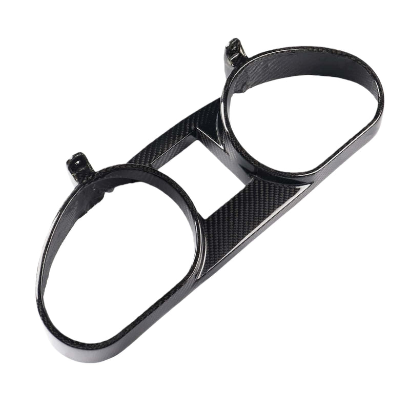 WXZOS Car Carbon Fiber Instrument Cluster Bezel for Maserati GranTurismo(M145) 2009-20