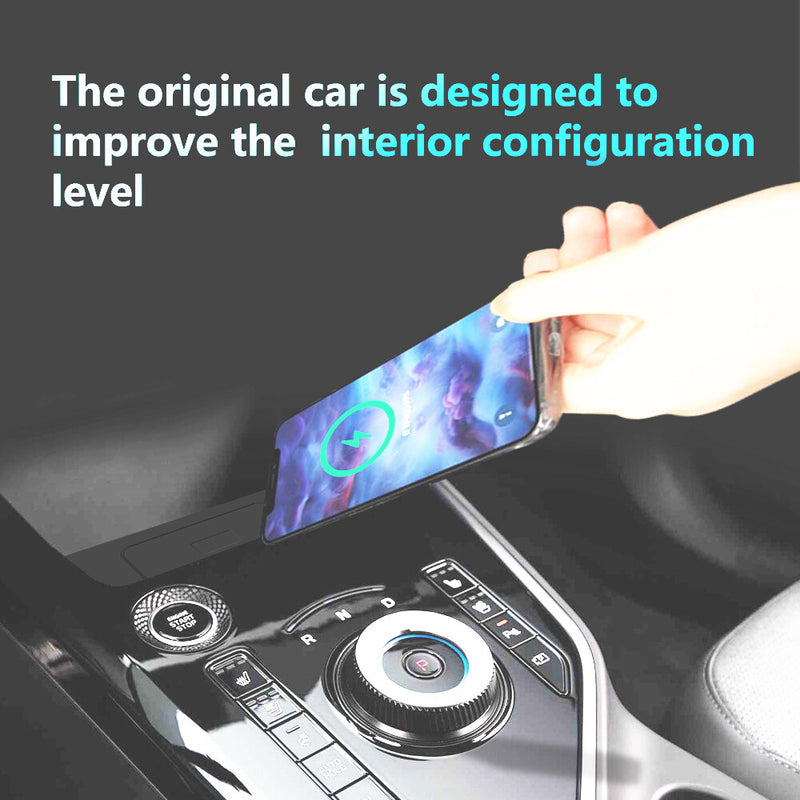 WXZOS Center Console Phone Wireless Fast Charging Pad for Kia Niro 2022