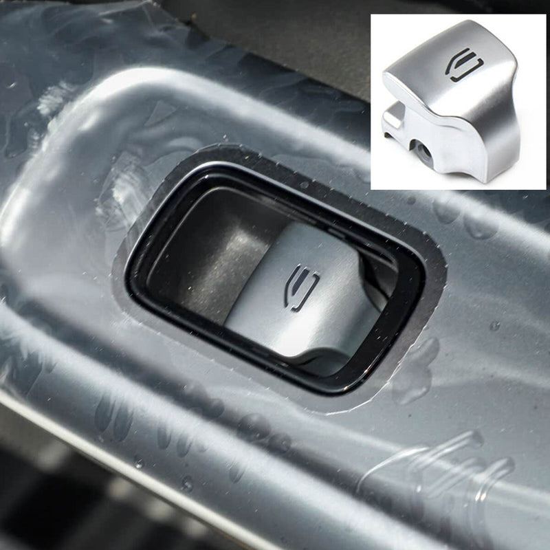 WXZOS Passenger Side Power Window Switch Button Cover for Mercedes EQE EQS 2022-2025