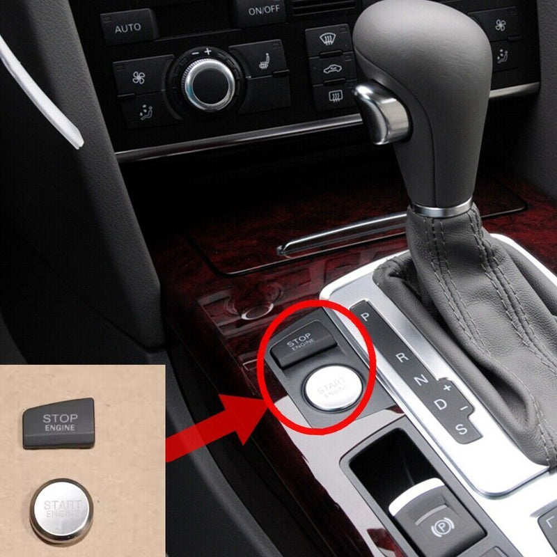 Engine Ignition Start-Stop Switch Button Cap Repair Kit for Audi A6 C6 2009-2011