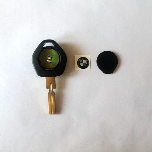 Uncut HU58 W/Light &Logo Transponder Key Shell No Chip for BMW 3 5 7 E32 E34 E36