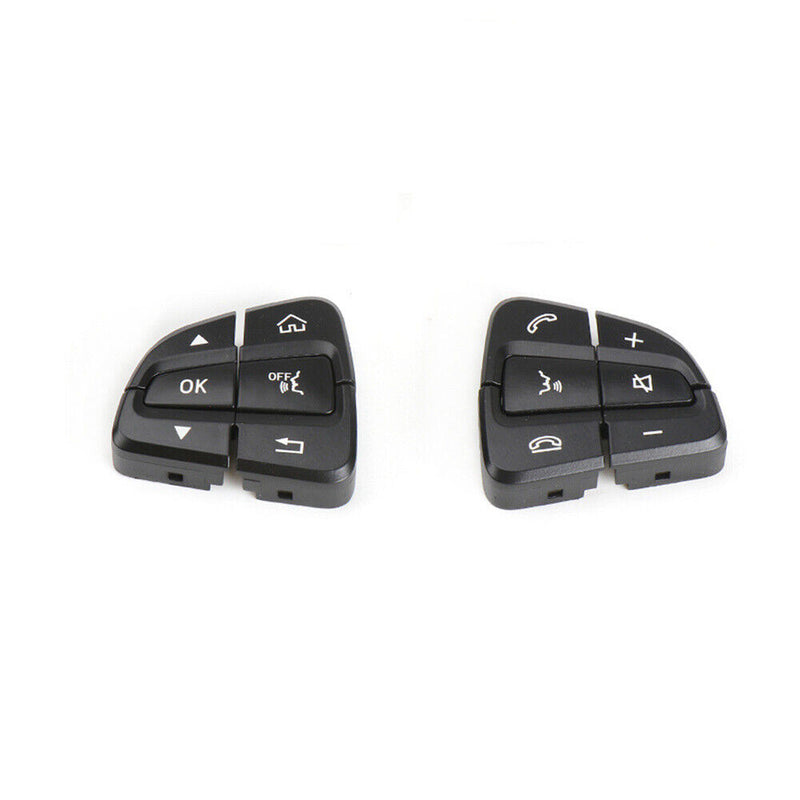 Black Steering Wheel Switch Button Cover Repair Kit for Benz 2014-2018 W205 C'