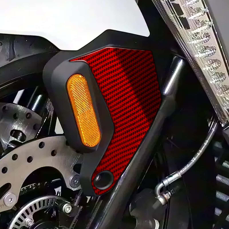 WXZOS Carbon Fiber Front Fender Mudguard Trim for BMW C400GT 2021-2023