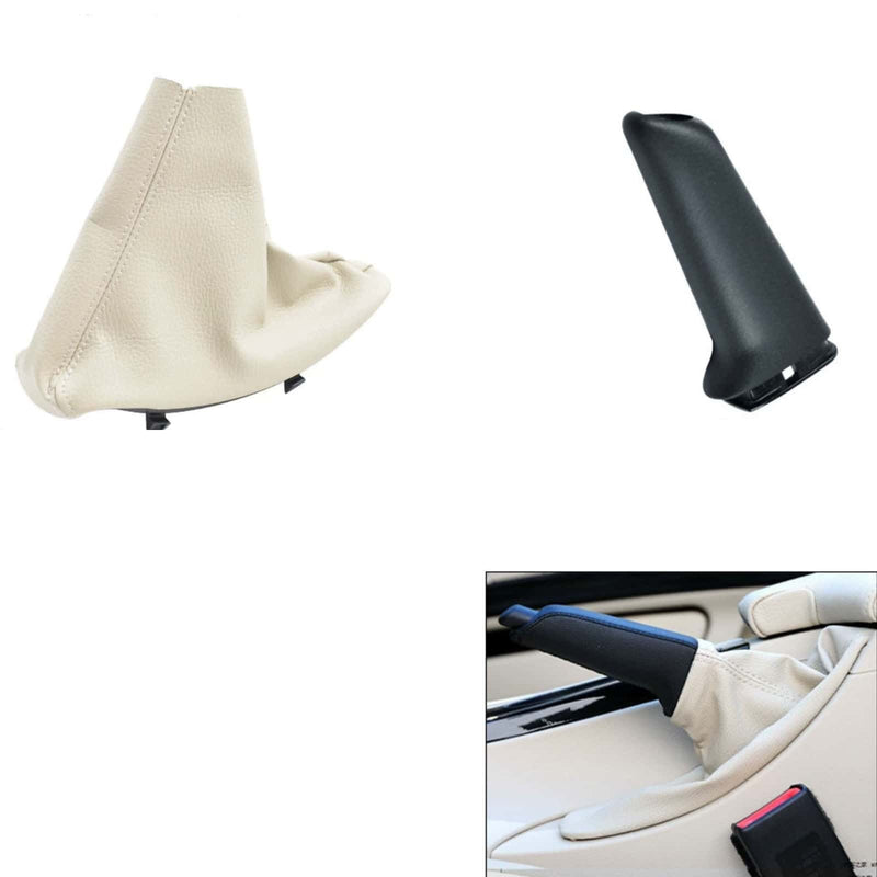 Handbrake Lever Cover w/Gaiter Boot for BMW E90 E91 E92 E93 3Series M3 2004-2012