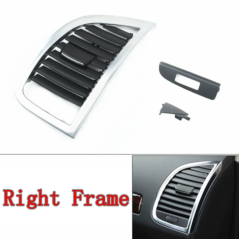 WXZOS Front Dashboard Air Vent Panel Frame Replacement for Audi Q7 4L 2007-2015