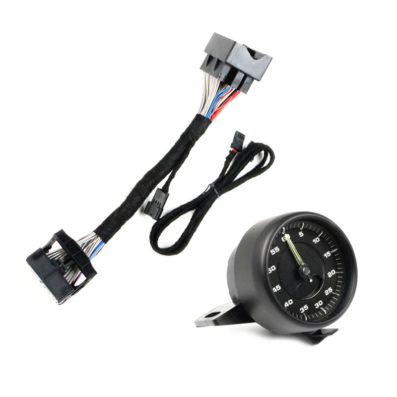 WXZOS Dashboard Sport Chrono Stopwatch Clock w/Panel for Porsche Cayenne 9Y0 2018-2023