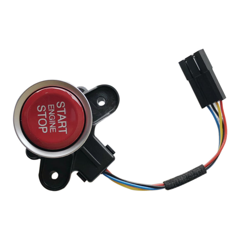 WXZOS Dash Engine Igntion START STOP Switch Red Button for Alfa Romeo Giulia 2017-2024