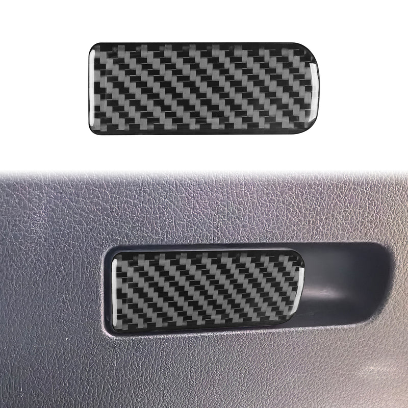 WXZOS Carbon Fiber ‌Center Glove Compartment Box Trim for Benz W206 C-class 2022-2024