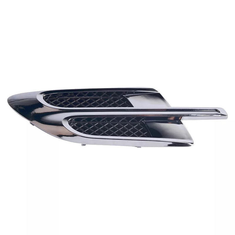WXZOS Chrome/Black/Carbon Fiber Pattern Side Fender for Bentley Bentayga 2016-2020