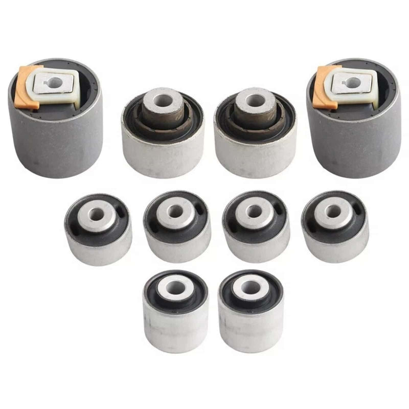WXZOS Front Upper & Lower Control Arm Bushing for Audi A8 Quattro S8 D3 2003-2010