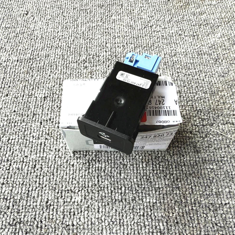 WXZOS USB Type-C Charging Power Port Socket for Mercedes-Benz W118 CLA-Class 2020-2024