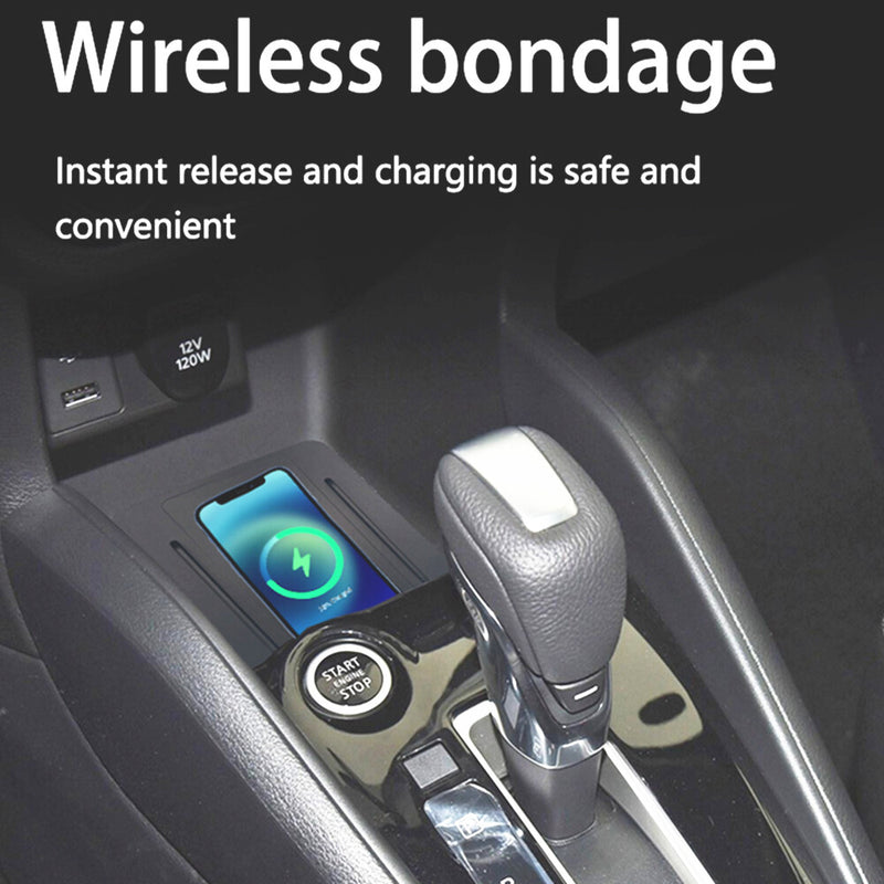 WXZOS Center Console Wireless Fast Charging Pad for Nissan Kicks 2016-2020