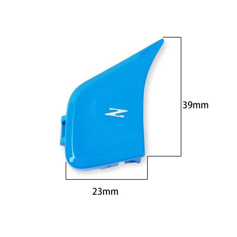 WXZOS Steering Wheel Left Z-Mode Button Trim Cover for Chevrolet Corvette C8 2020-2024
