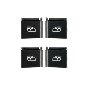 4 x Master Window Switch Button Cover Cap Repair for Porsche Panamera 2010-2016