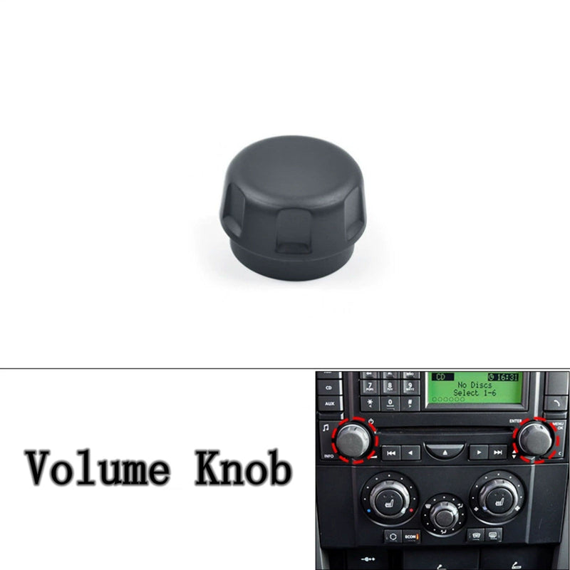 Center Dashboard Volume Knob Cover for Land Rover Discovery LR3 (L319) 2005-2009