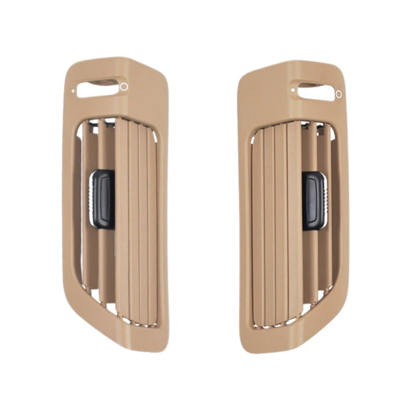 Beige B-Pillar Air Vent Grille Trim Replacment for Porsche Cayenne 92A 2011-2017