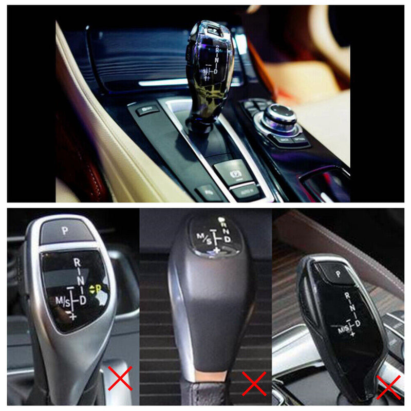 Sale Obsidian Gear Shift Knob Cover Panel Decor for BMW F20 F30 F10 F32 F25 X5