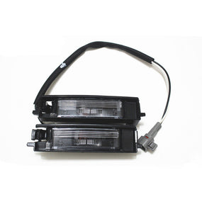 2Pcs License Plate Light Tag Lamp for Toyota 2007-2012 RAV4
