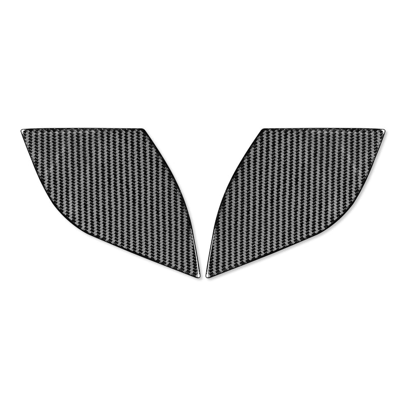 WXZOS Genuine Carbon Fiber Door Panel Trim for Porsche 718 Cayman 982 2017-2025