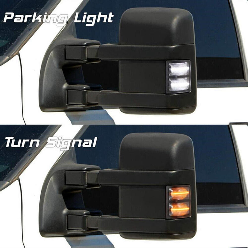 LED Side Mirror Lights Turn Signal Lamp for 2008-2016 Ford F250 F350 F450 F550