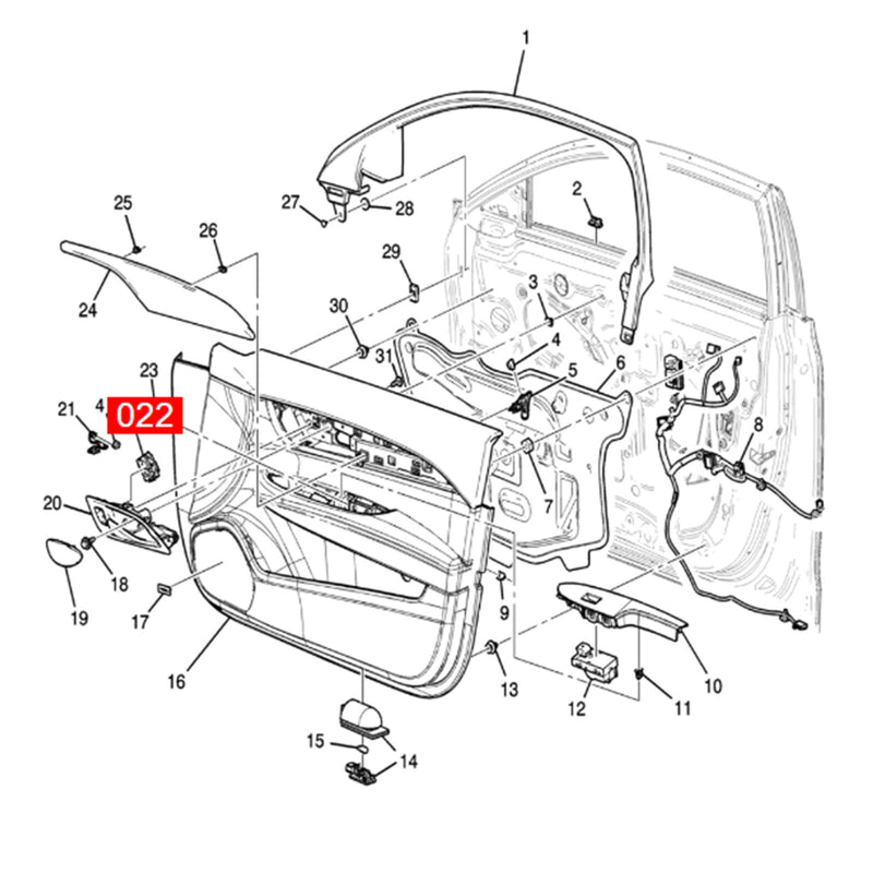 WXZOS Front Right Door Power Lock Switch Button for Cadillac CTS 2014-2019