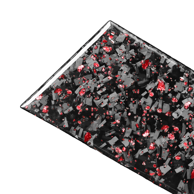 WXZOS Genuine Carbon Fiber Gear Shift Lever Panel Trim for BMW M3 (E92/E93 ) 2007-2013