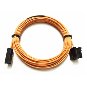 1M Orange Color Male M.O.S.T. Fiber Optic Cable For Audi Mercedes Benz BMW