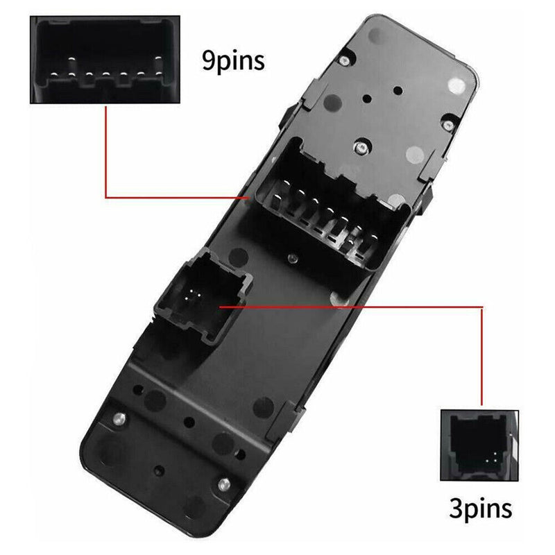 Master Left Driver Door Window Switch 68141894AA For Jeep Cherokee 2014-2017