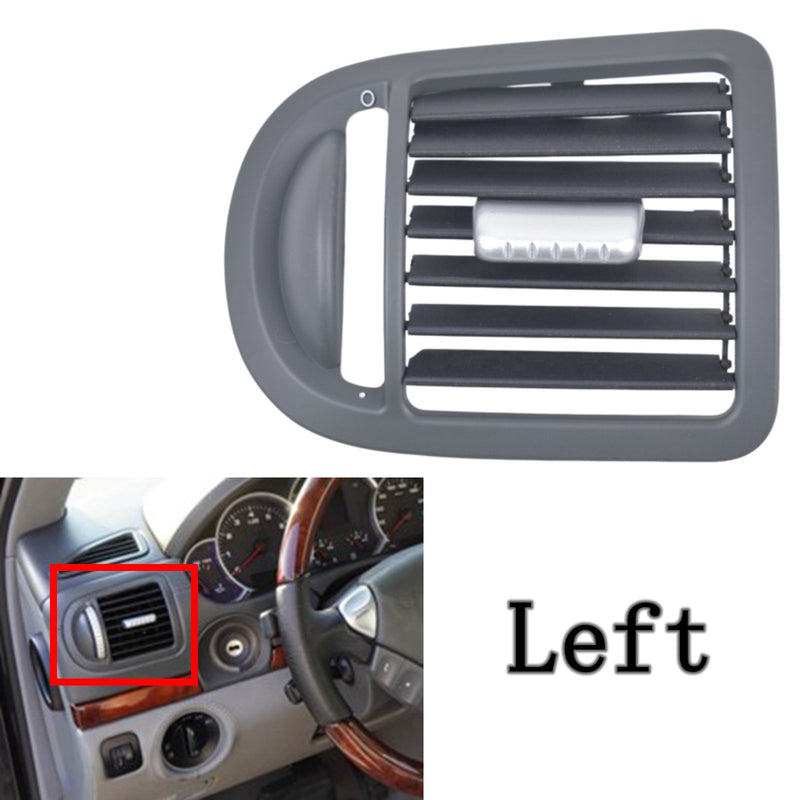 Gray Dashboard Air Vent Grille Frame Panel for Porsche Cayenne (9PA) 2003-2010