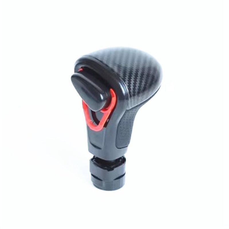 Pomello cambio in fibra di carbonio nero maniglia cambio per Audi A7 A7...
