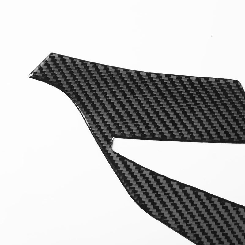 WXZOS Genuine Carbon Fiber Door Wing Mirror Trim for Chevrolet Corvette C8 2020-2024