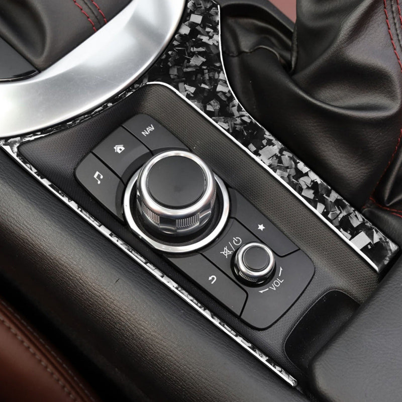 WXZOS  Center Console Gear Shift Panel Trim for Mazda MX-5 2016-23