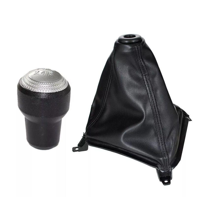 WXZOS Manual 5 Speed Gear Shift Knob Lever w/Boots for Hyundai Tucson 2004-2012