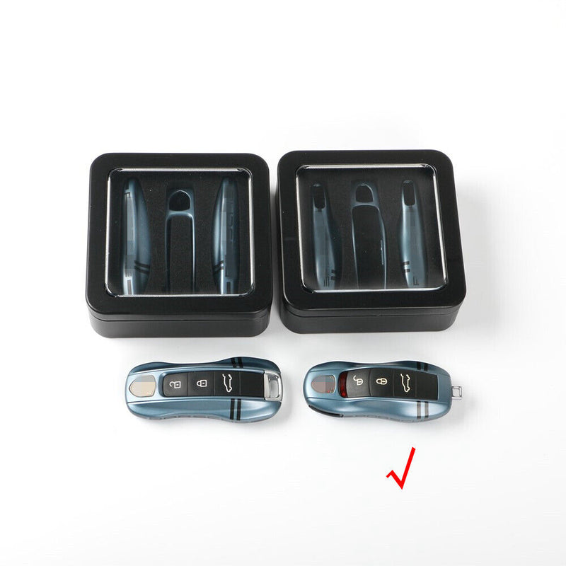 Remote Key Case Fob Cover For Porsche Cayenne Panamera Macan Cayman Boxster 911