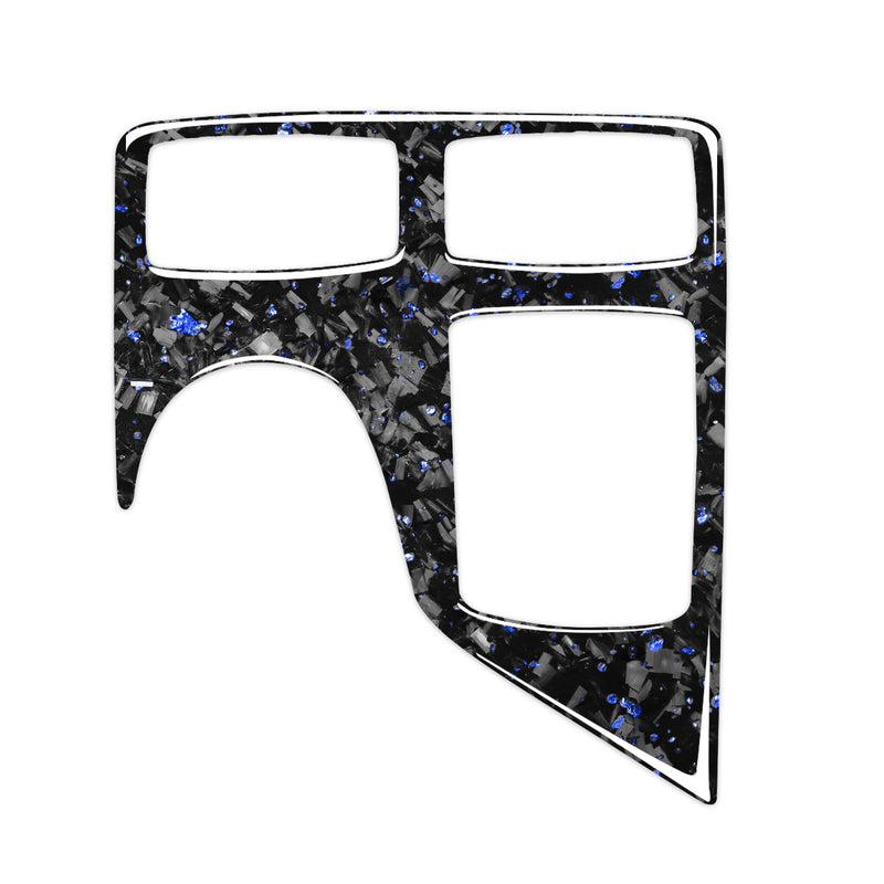 WXZOS Genuine Carbon Fiber Center Console Panel Trim for Benz W166 GL-Class 2013-2016