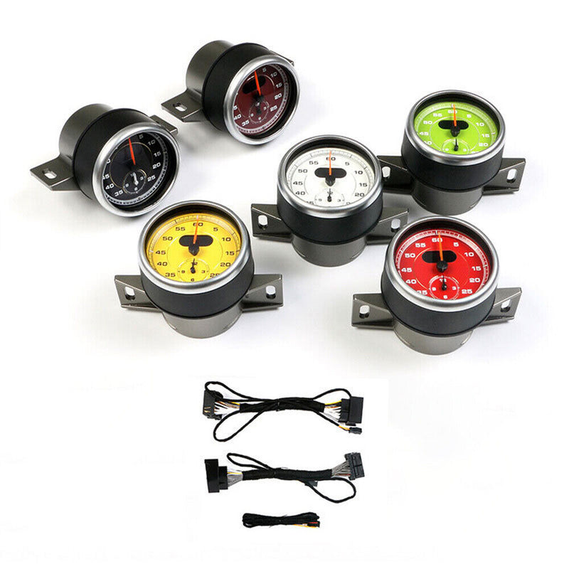 1PC Center Dashboard Chrono Stopwatch Clock for Porsche Boxster Cayman 2013-2016