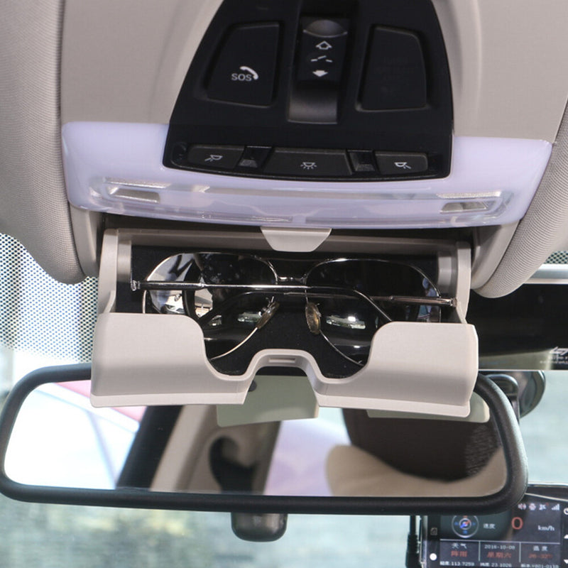 WXZOS Sunglasses Holder Glasses Cage Storage Case for BMW X5 F15 X6 F16 2014-2017