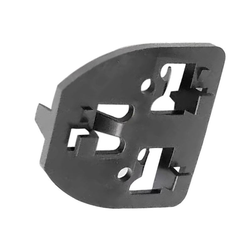 WXZOS 1PC Bonnet Emblem Mounting Securing Plate for Porsche Cayenne 9PA 2008-2010