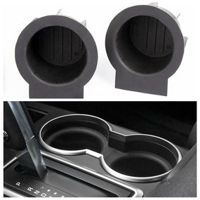 Front Console Cup Holder Rubber Insert Liner For Ford F-150 Expedition Navigator