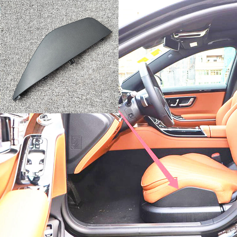 WXZOS Seat Height Adjustment Plate Cover for Mercedes-Benz W223 S-Class 2021-2023