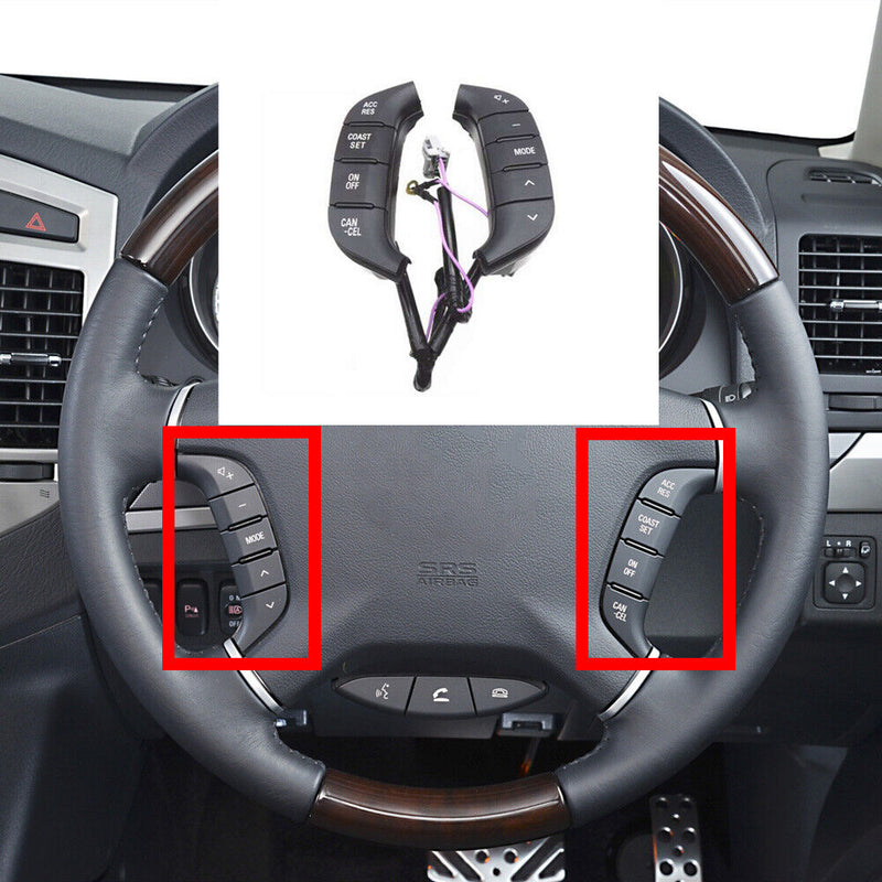 Steering Wheel Cruise Volume Control Switch Button for Mitsubishi Pajero 2007-16