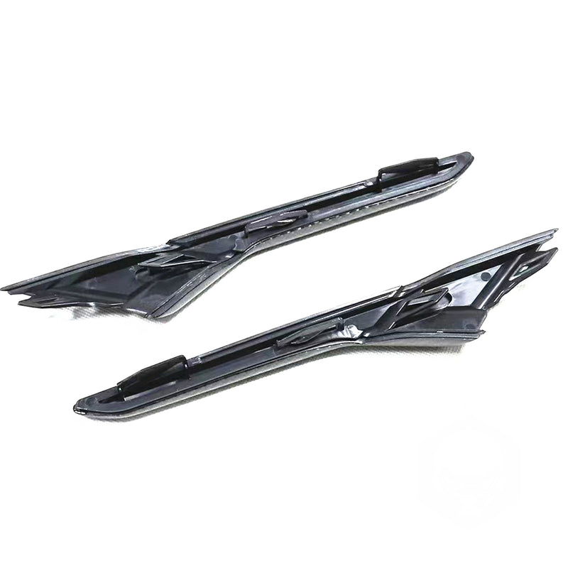 WXZOS Genuine Carbon Fiber Side Fender Emblem for BMW M5 F902018-2020
