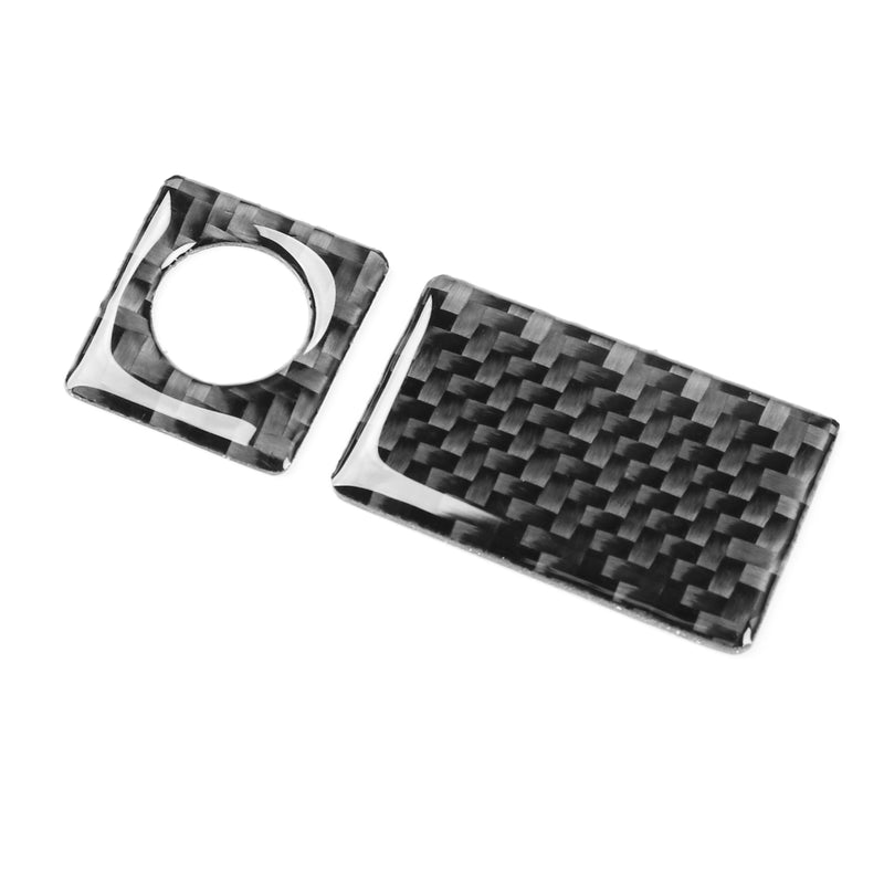 WXZOS Genuine Carbon Fiber Glove Box Release Lever Trim for Toyota Celica 2000-2005