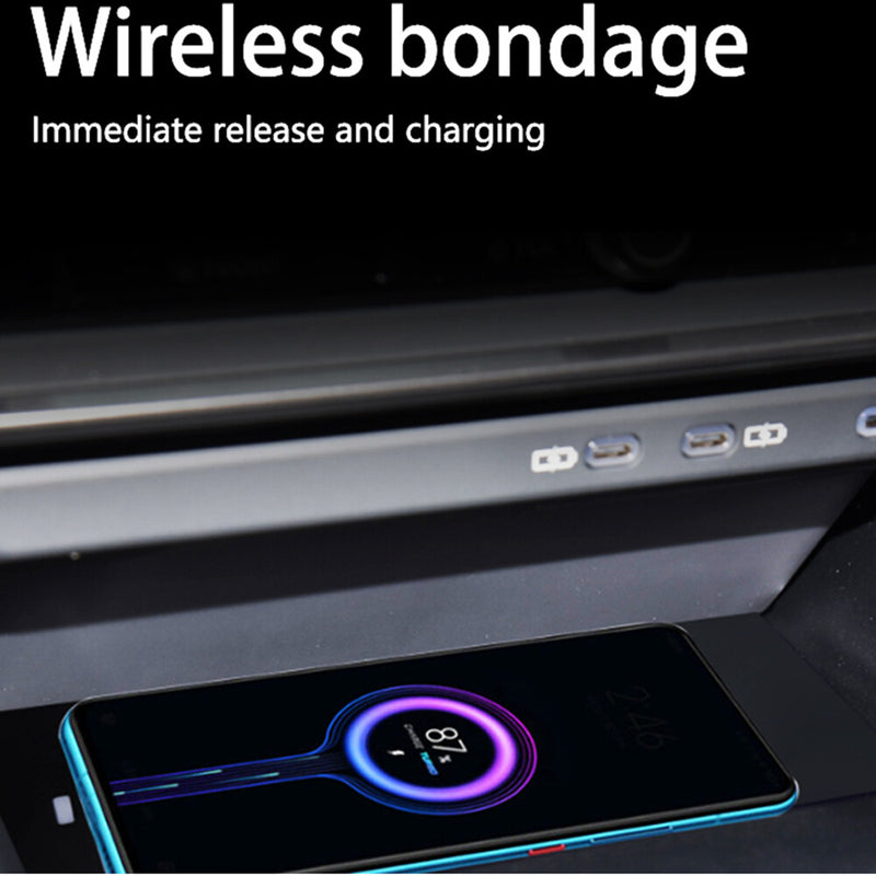 WXZOS Center Console Wireless Fast Charging Pad for Lexus RZ300e RZ450e 2023