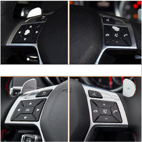 Steering Wheel Control Switch Button Cover Repair Kit for Benz G W463 2013-2018