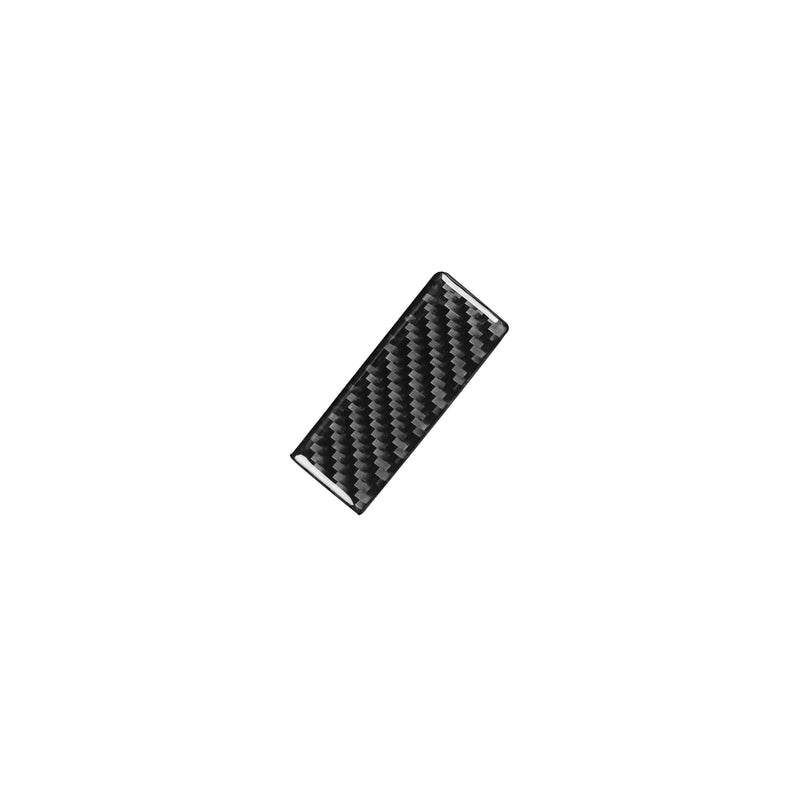 WXZOS Genuine Carbon Fiber RExterior Door Handle Trim for Dodge Durango 2011-2019